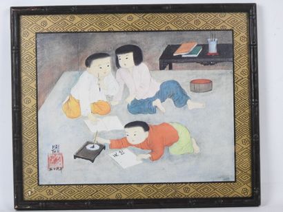 Trung Thu MAI (1906-1980), d'après. Scènes...