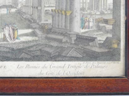 OPTICAL VIEW. The ruins of the Grand Palace...