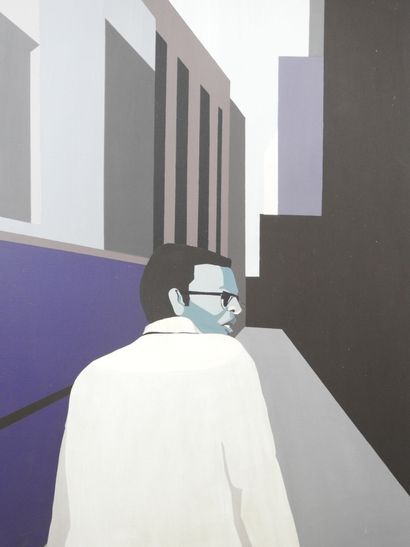 Sarah WIAME (XXe) : Homme dans la ville....