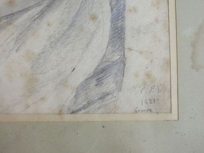 19th century SWISS SCHOOL: Portrait of a...