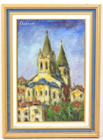 Roland CHANCO (1914-2017): Loches, L'Eglise...