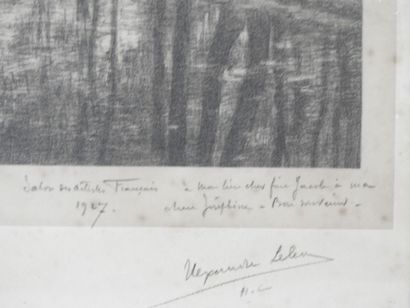 Alexandre Félix LELEU (1871-1937). Matinée...