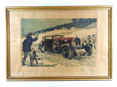 GEO HAM (1900-1976) : Rallye Monte-Carlo...