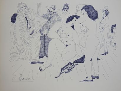 Roland CHANCO (1914-2017): Les Habitués....