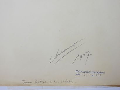Roland CHANCO (1914-2017): Jeune Garçon à...