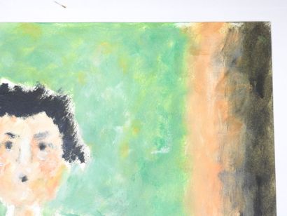 Roland CHANCO (1914-2017): Marjorie. Huile...