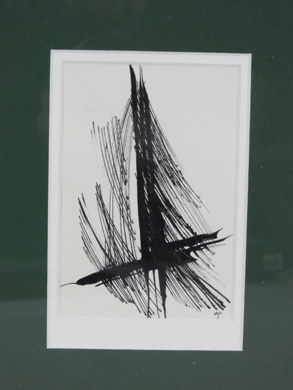 Claude GARANJOUD (1926-2005): Composition...