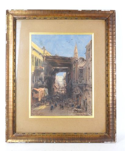 Eduard HILDEBRANDT (1818-1869), after : Kairo....