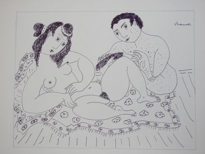Roland CHANCO (1914-2017): Homme et Femme...