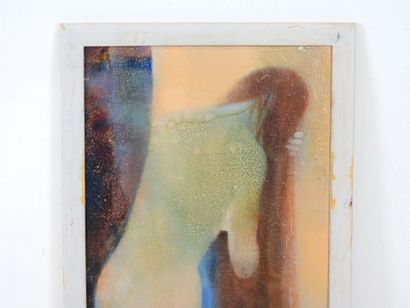 Daniel GELIS (born 1942). Nude woman at the...