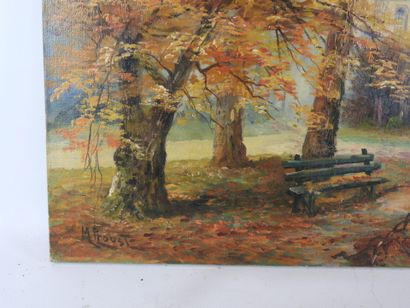 MAURICE PROUST (1867-1944): Autumnal view...