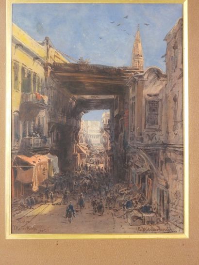 Eduard HILDEBRANDT (1818-1869), after : Kairo....