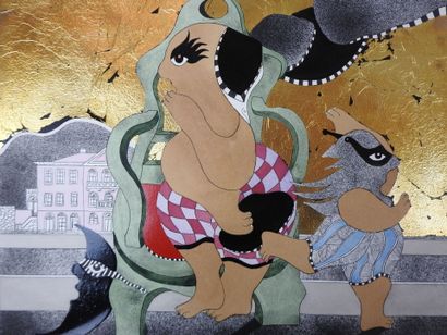 David FARSI (born 1953). Confidences. Mixed...