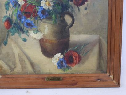 Primo DOLZAN (20th): Bouquet of flowers....