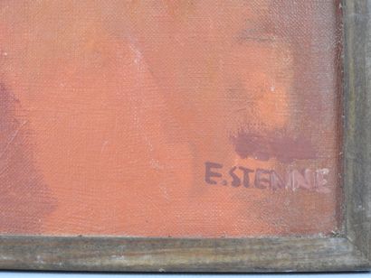 Élisabeth STENNE (XX-XXIth). Sleeping woman....
