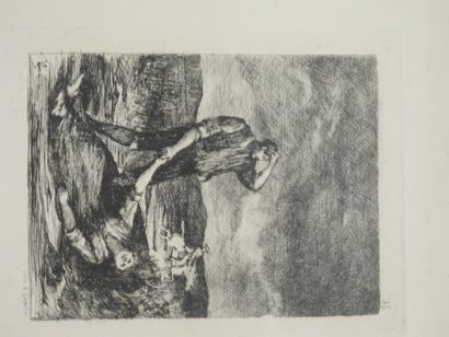 IMPRIMERIE QUANTIN: Eight engravings including...