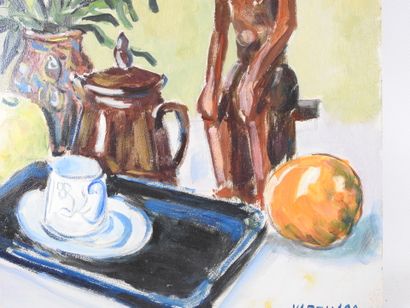 Christian XAPELLA (1927 - 2021): Still life...