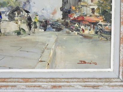 Julian BROSIUS (1917-2004) : Vue de Notre-Dame...