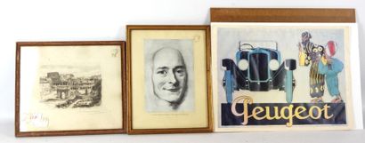 René VINCENT (1879-1936), d'après : Peugeot....
