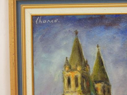 Roland CHANCO (1914-2017): Loches, L'Eglise...