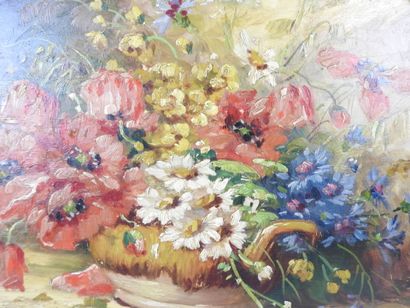 Louis LARTIGAU (Late XIX-XX). Still life...