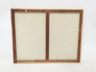Van HOLZ (XIX-XXe) : Promenade en barque...