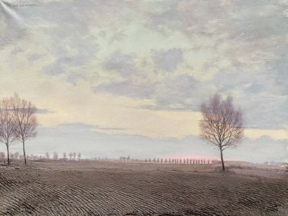 FRANS VAN DE WINKEL (1923-1987) : Paysage...