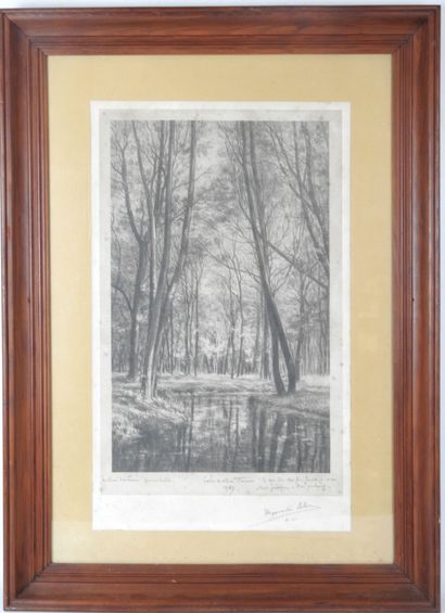 Alexandre Félix LELEU (1871-1937). Matinée...