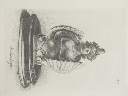 ELEVEN engravings after WATTEAU, FREDCH,...
