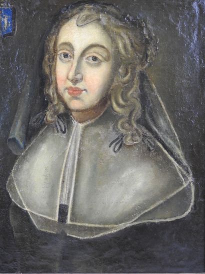 18th century FRENCH SCHOOL: Portrait of a...