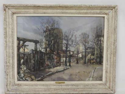 Jean-Charles Contel (1895-1928) : Place parisienne....