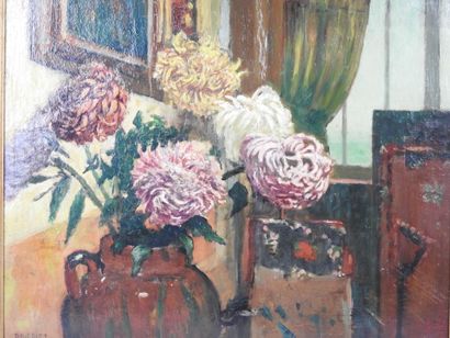 Charles BOUSQUET (1856 - 1946). Interior...