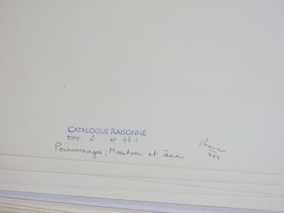 Roland CHANCO (1914-2017): Personnages, Mouton...