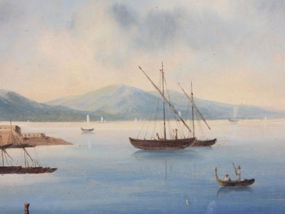 ITALIAN SCHOOL, 19th century: Neapolitan...