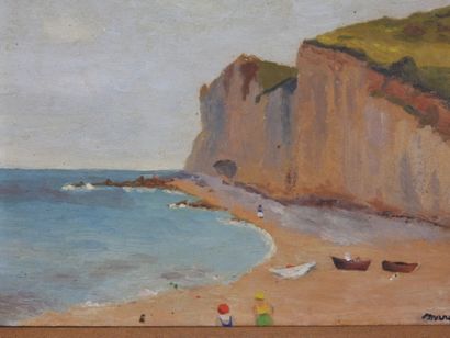 Ecole FRANCAISE du XXème siècle : Vue de...