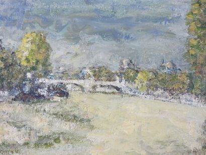 Philippe BERGERAT (born 1926): View of the...