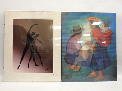 TOFFOLI (1907-1999), d'après : Maternité....