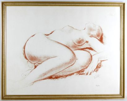Antoniucci VOLTI (1915-1989) : Nu féminin....