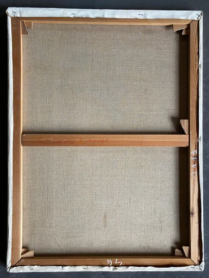FRANS VAN DE WINKEL (1923-1987) : Huile sur...