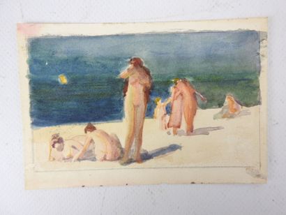 ALBUM comprenant environ 25 gravures, dessins...