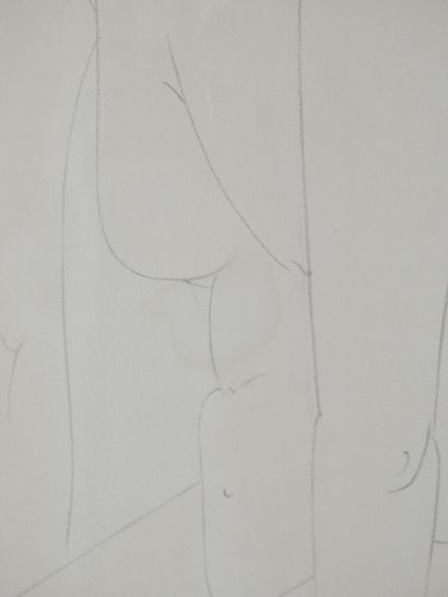 Manfredo BORSI (1900-1967). Female nude....