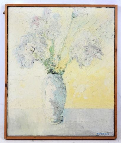 Jean Claude CARDINAUX (1937-1986) : Bouquet...
