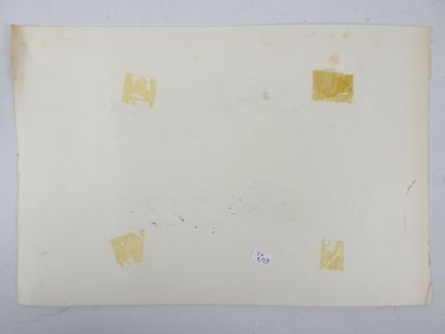 QUATRE OEUVRES en feuille dont : - Albrecht...