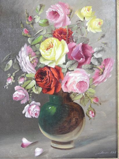 20th century FRENCH school. Still life with...