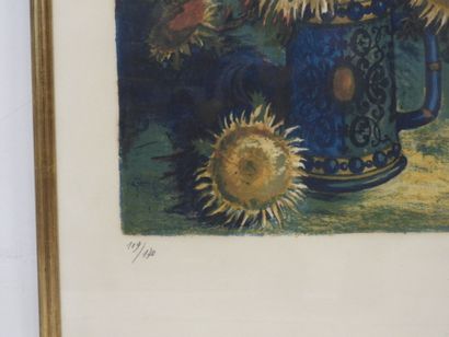 Horst Billstein (1939-1998): Sunflowers....