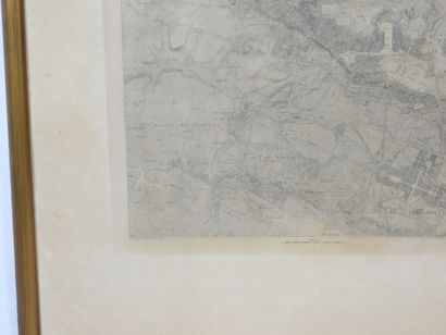 DELAYE, after: Map of Versailles from the...