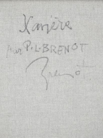 Pierre-Laurent BRENOT (1913-1998) : Xavière....
