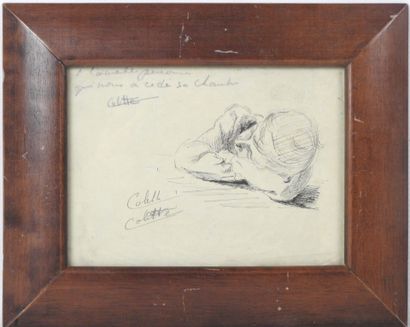 Ecole FRANCAISE du XXème siècle : Enfant....
