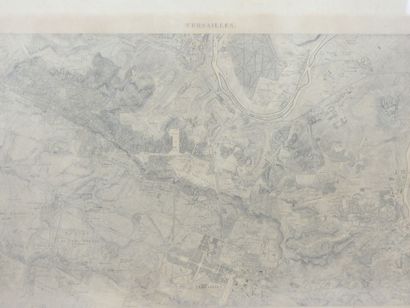 DELAYE, after: Map of Versailles from the...
