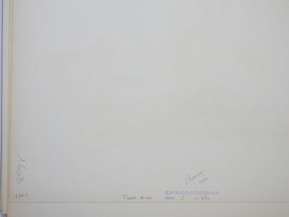 Roland CHANCO (1914-2017): Trois Nus. Dessin...